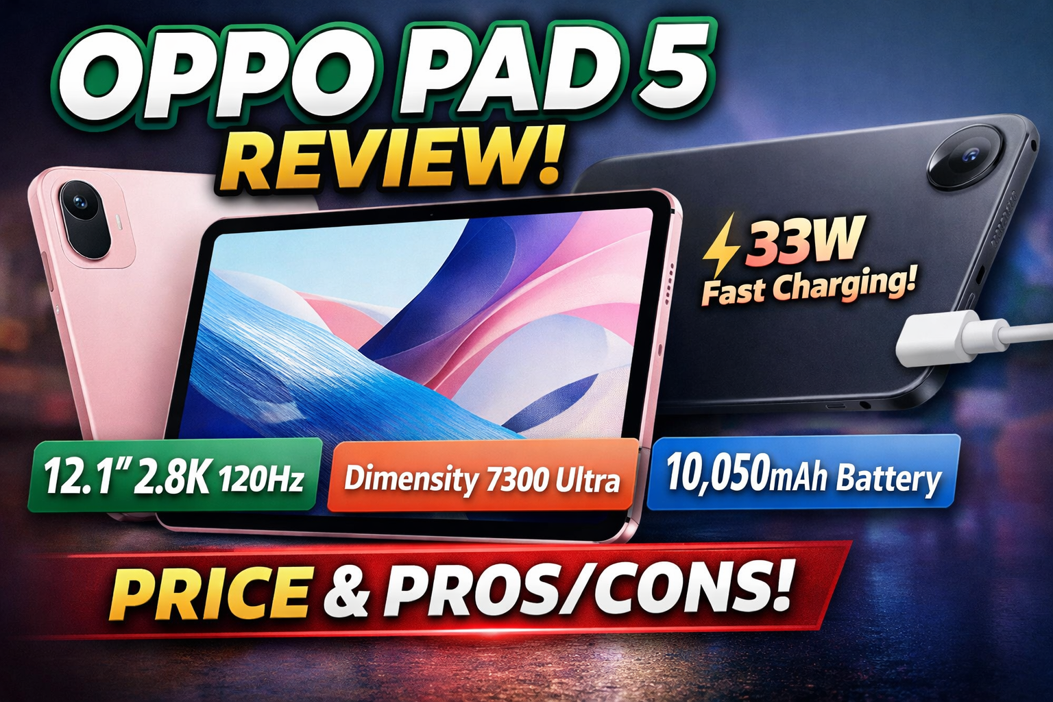 Oppo Pad 5 Review 2026