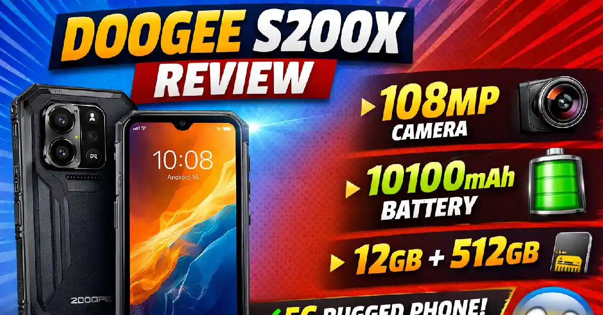 Doogee S200X Full Review
