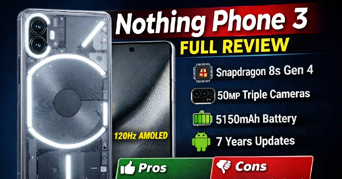 Nothing Phone 3 Full Review